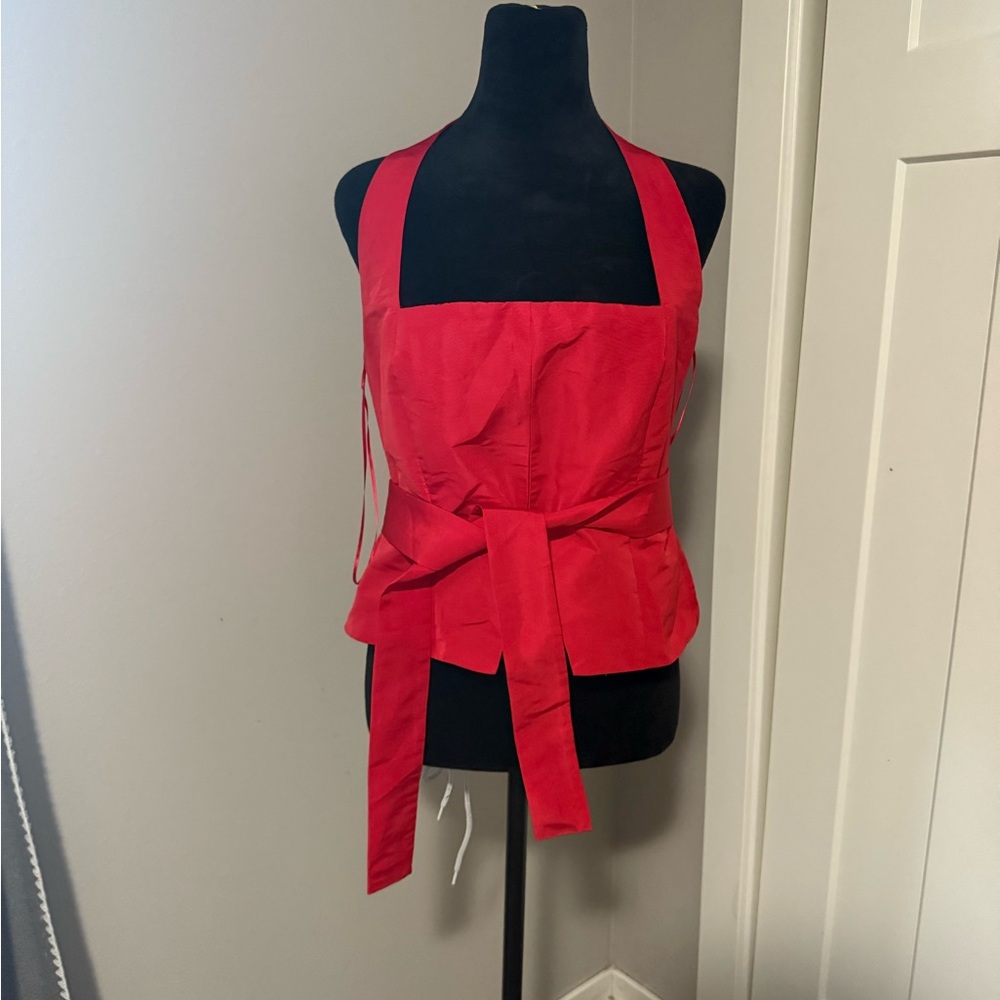 Cult Gaia Anita Too Red Size 10 - Picture 4 of 9